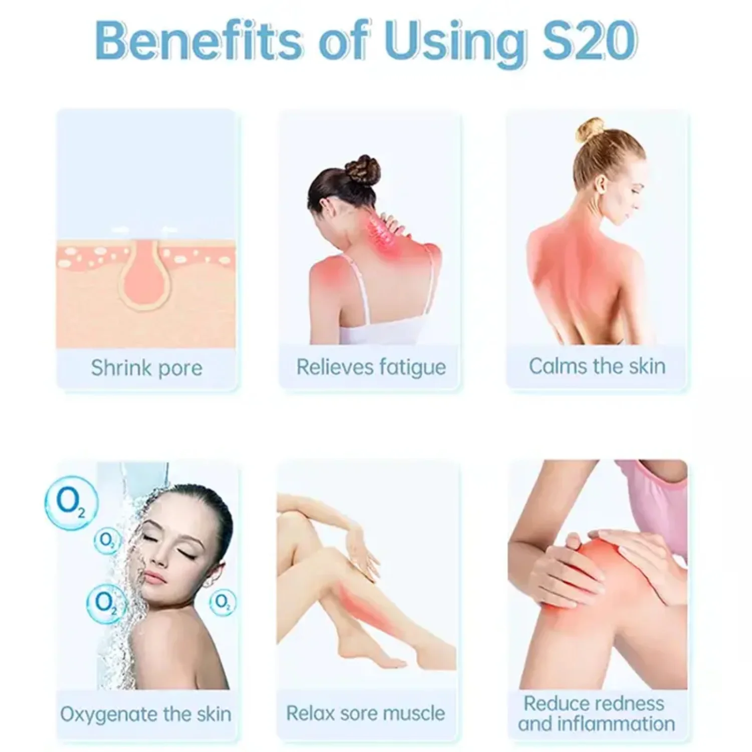 أسطوانة ثلج للوجه لعلاج الضغط البارد - أداة العناية بالبشرة للصداع النصفي والتورم وتخفيف الآلام - تعزز الدورة الدموية -