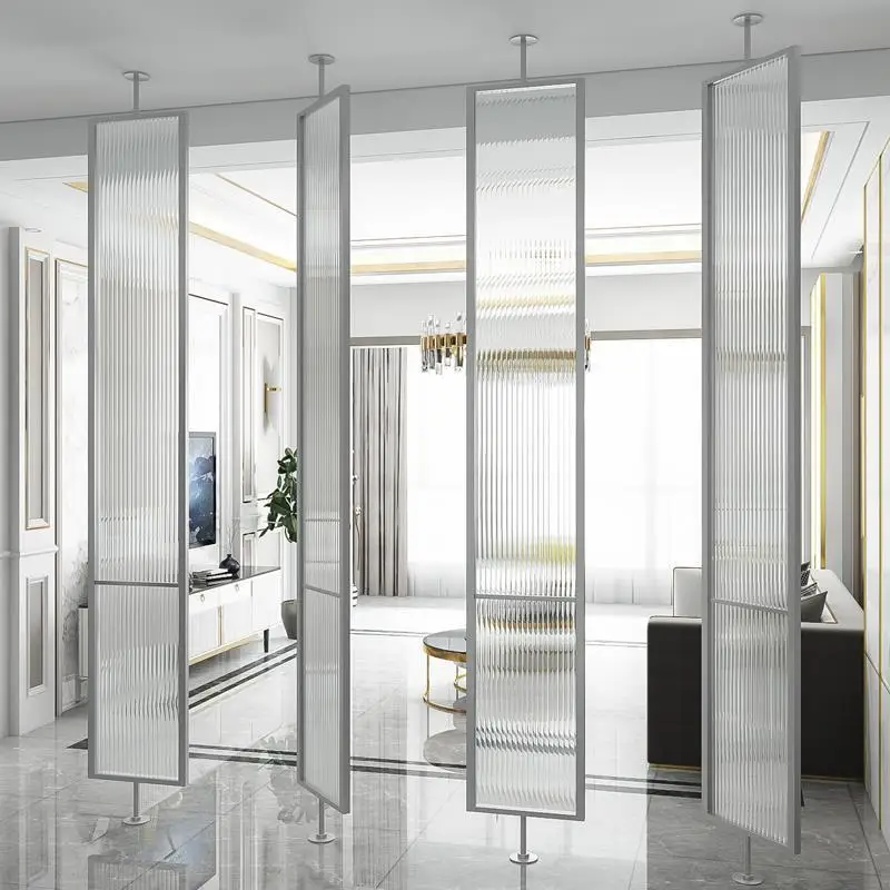 قسم ثابت من الحديد المطاوع حديث وبسيط على الطراز الصيني لغرفة المعيشة ومرحاض الحمام الجديد وشاشة من الفولاذ المقاوم للصدأ