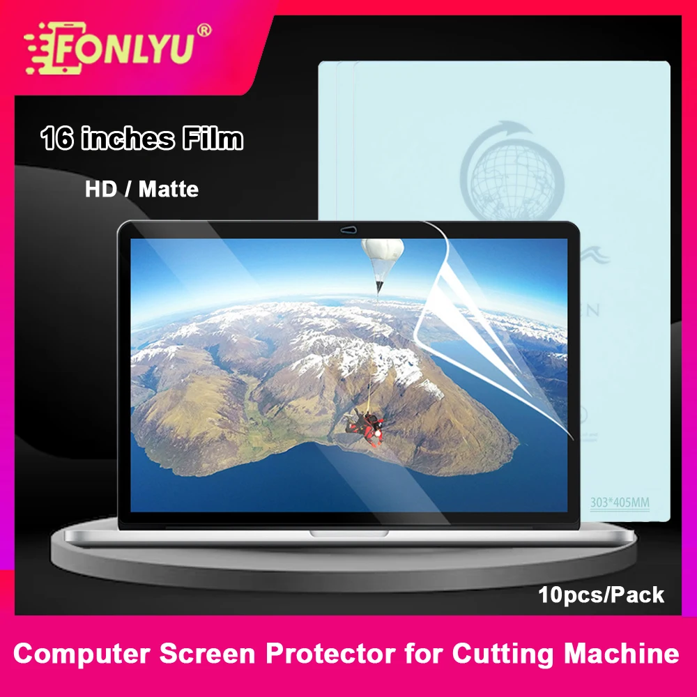 

FONLYU Laptop Tablets Screen Protector for Y22 Plus Cutting Machine Flexible Hydrogel Sheet 11 16 inch HD Film for iPad Computer