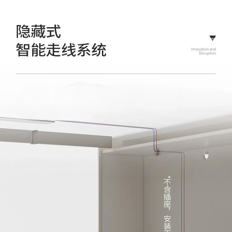 Conference table simple modern small conference long table rectangular office conference room table and chair combination