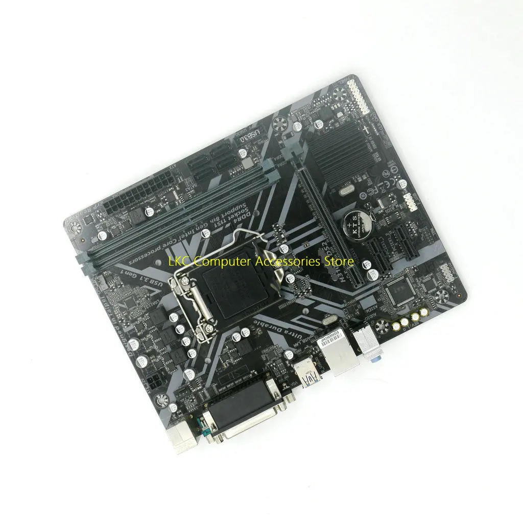 For Gigabyte H310M DS2 Used Motherboards 32GB VGA DVI 4*SATA3.0 LGA1151 DDR4 Micro ATX H310m Mainboard 100%Tested