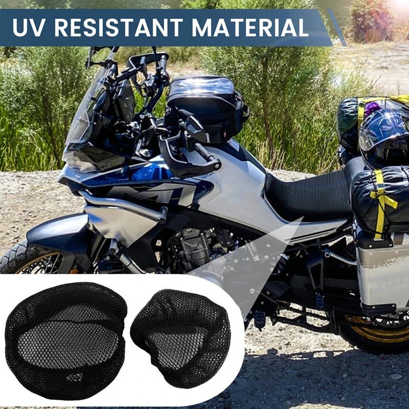 Motorcycle Accessories Mesh Breathable Seat Cover Protector Insulation Seat Cushion Cover For CFMOTO 800MT MT800 MT 800