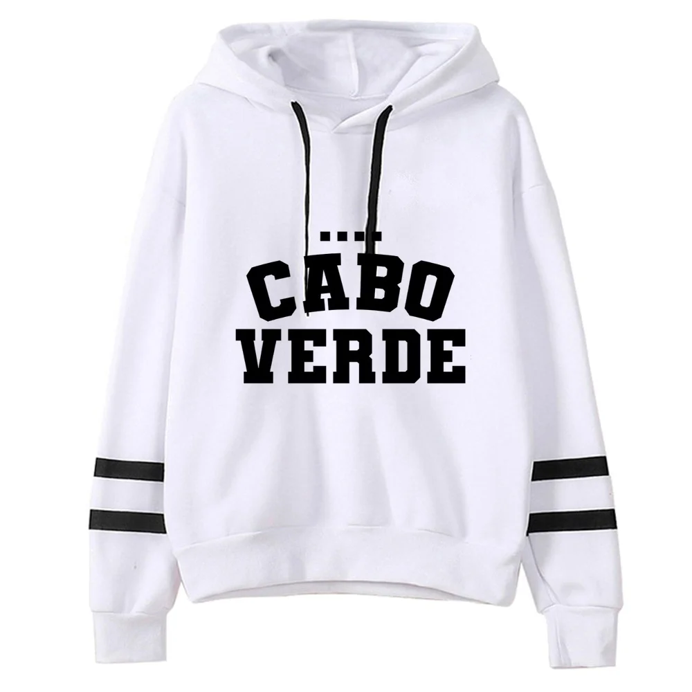 Cabo Verde women hoodies fashion tops japanese anime 2000s cute cutecore pullover Aesthetic