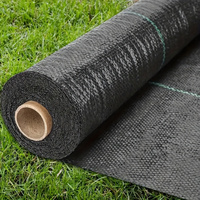 Agricultural Anti Grass Cloth PP Garden Weed Barrier Fabric Permeable Anti-Weed Mesh Geotextile Greenhouse Weeding Mat