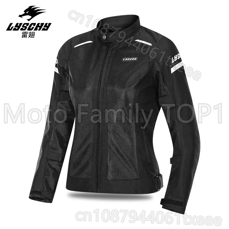 

Мотоциклетный велосипедный костюм женский, 4-сезонный, износостойкий, 4 ветрозащитных, защитного снаряжения CE2, тонкий летний комплект костюма для локомотива