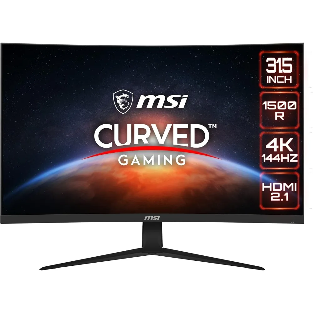 

G321CU, игровой монитор 32 дюйма, 3840 x 2160 (UHD), 144 Гц, HDMI, Displayport, наклон, черный