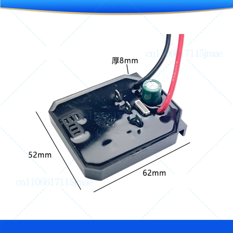 

18-21V lithium electric drill control main board variable speed driver flat push battery board charging control accessories