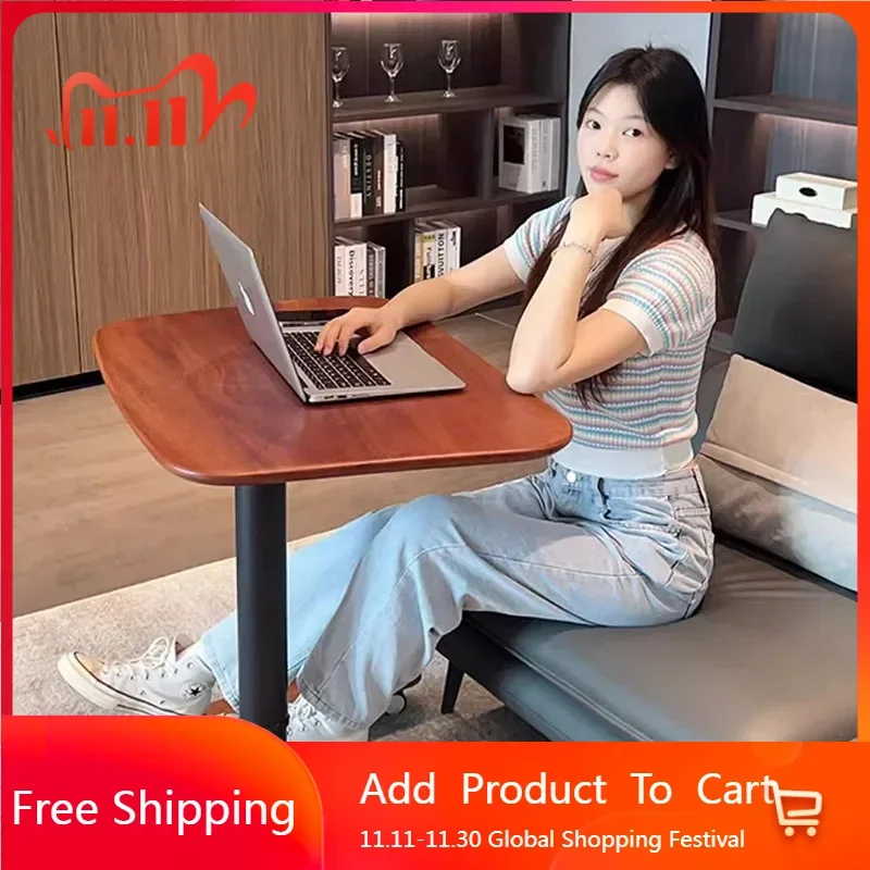 

Study Console Computer Desks Coffee Reading Standing Office Adjustable Height Table Notebook Ergonomic Tavolo Library Furniture