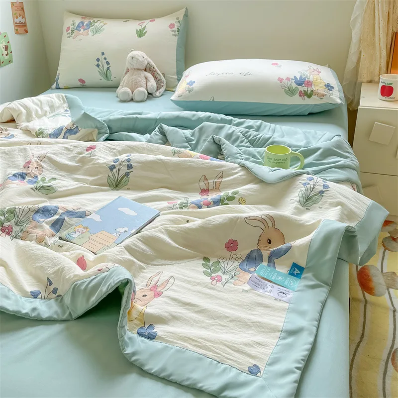 

A-class mother and baby grade soft and sticky cloud cotton summer quilt, air conditioning, summer single and double, Xinjiang co