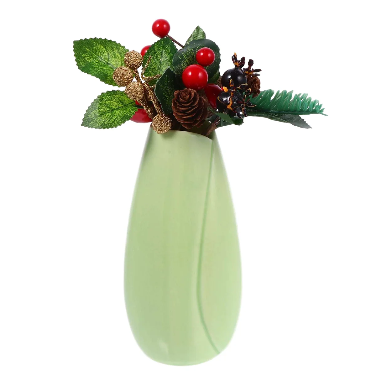 

5pcs Christmas Branches Artificial Branch Simulation Pine Branch Christmas Decoration Home Xmas Decor Simulated Flower Decor