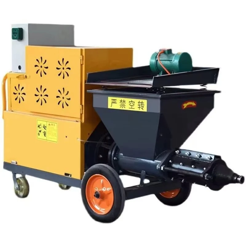 Plaster Spraying Machine Airless High Pressure for Gypsum and Cement Wall Surface Smooth Coating Electric Plasterer