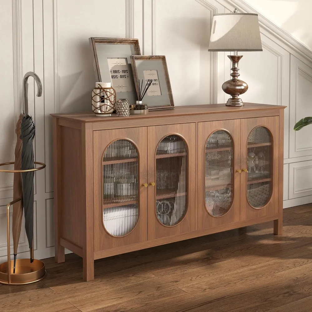 

Sideboard, Buffet Storage Cabinet with Acrylic Doors, Coffee Bar Cabinet for Living Room, Dining Room, Kitchen, Entryway