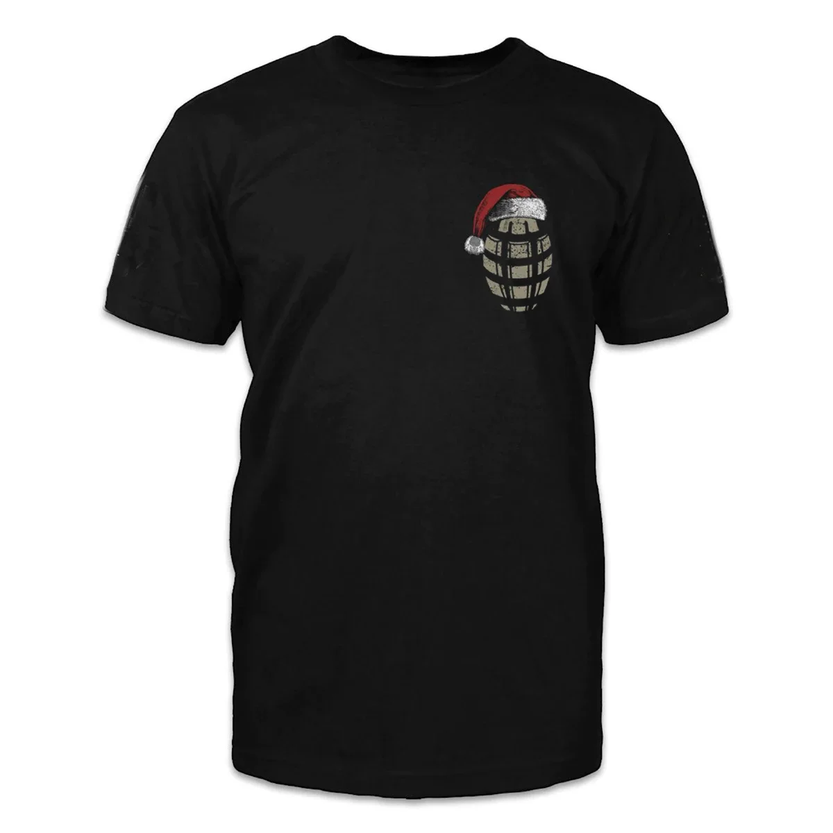 Funny Tactical Santa's on Patrol Christmas Gift T-Shirt 100% Cotton O-Neck Summer Short Sleeve Casual Mens T-shirt Size S-3XL