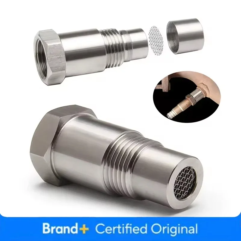 

Oxygen O2 Sensor Spacer Adapter Bung Catalytic Converter Fix Check Engine Light Amagi