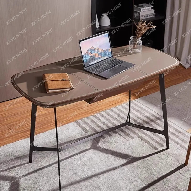 

Компьютерный стол H2H Desk Saddle из кожи Wabi, маленький письменный стол