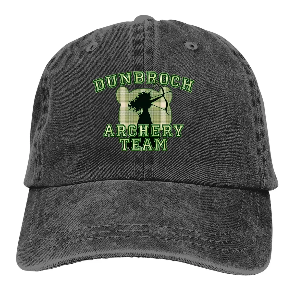 

Washed Men's Baseball Cap Dunbroch Team Trucker Snapback Cowboy Caps Dad Hat Archery Golf Hats