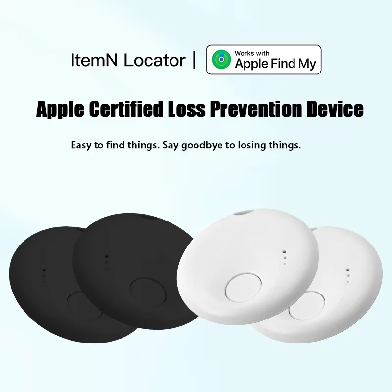 

For Apple Mini Smart Tag, Bluetooth Luggage Tracker Works with Apple Find My (iOS Only), Item Locator for Key, Luggage, Backpack