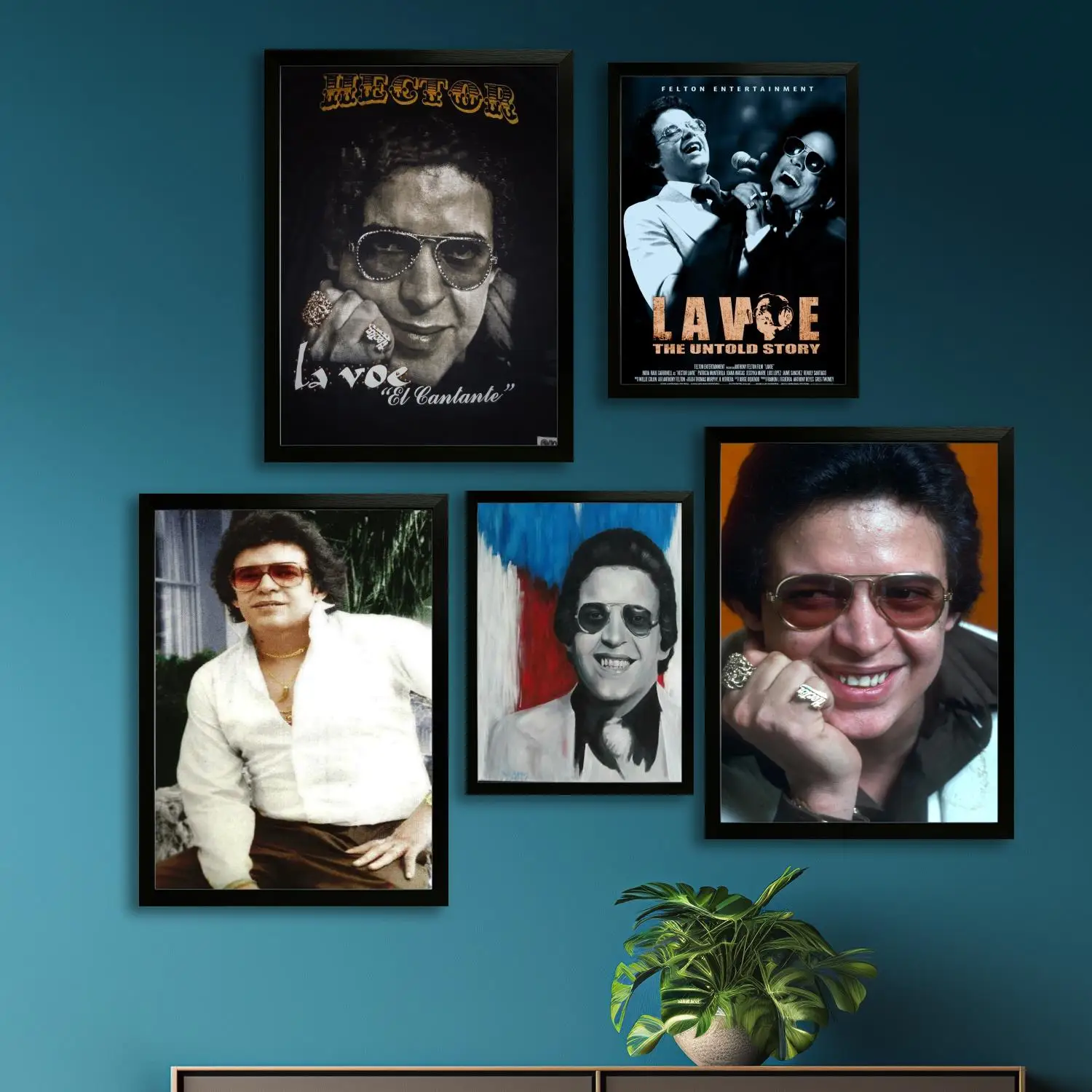hector lavoe Canvas Art Poster and Wall Art, Picture Print, Modern Family Bedroom Decor,Decorative painting