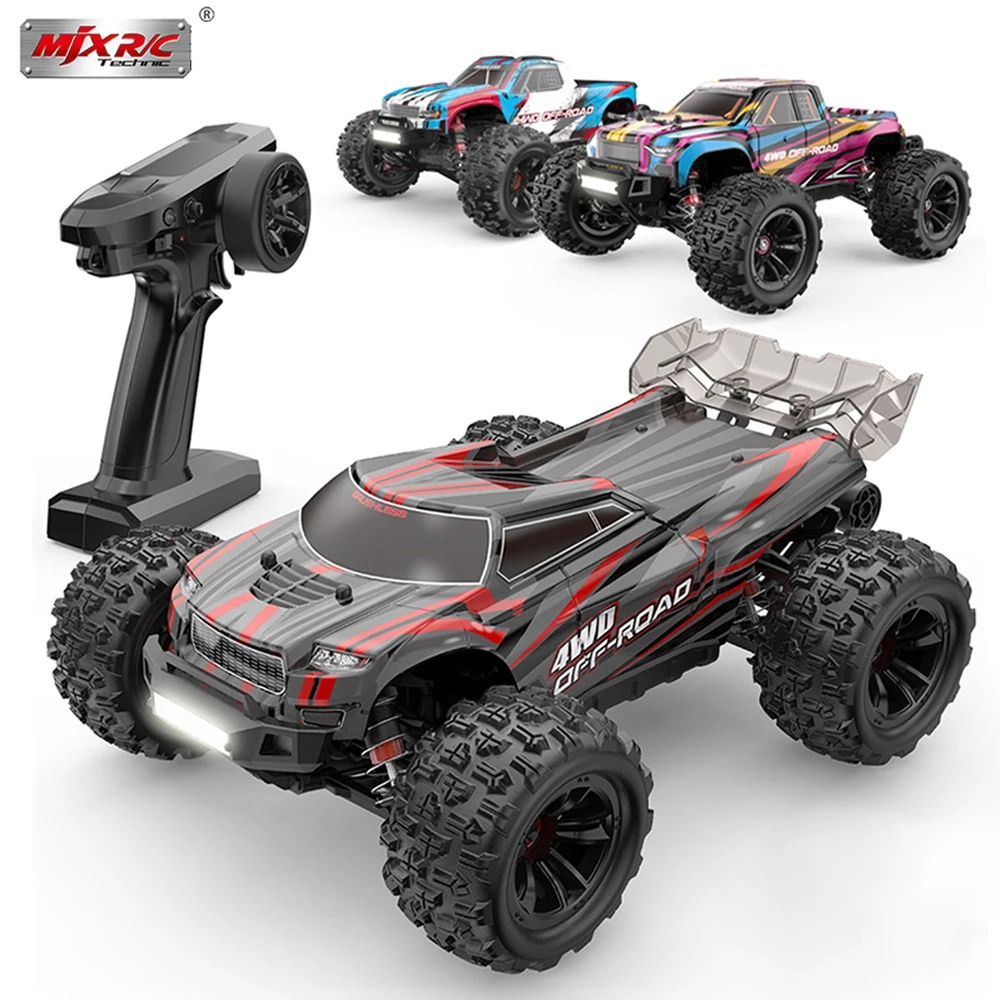 Mjx Hyper Go 16207/16210/16208/16209 3S 2S Brushless RC Car 2.4G 1/16 Remote Control Pickup 4WD High-Speed Off-Road Vehicle Toys