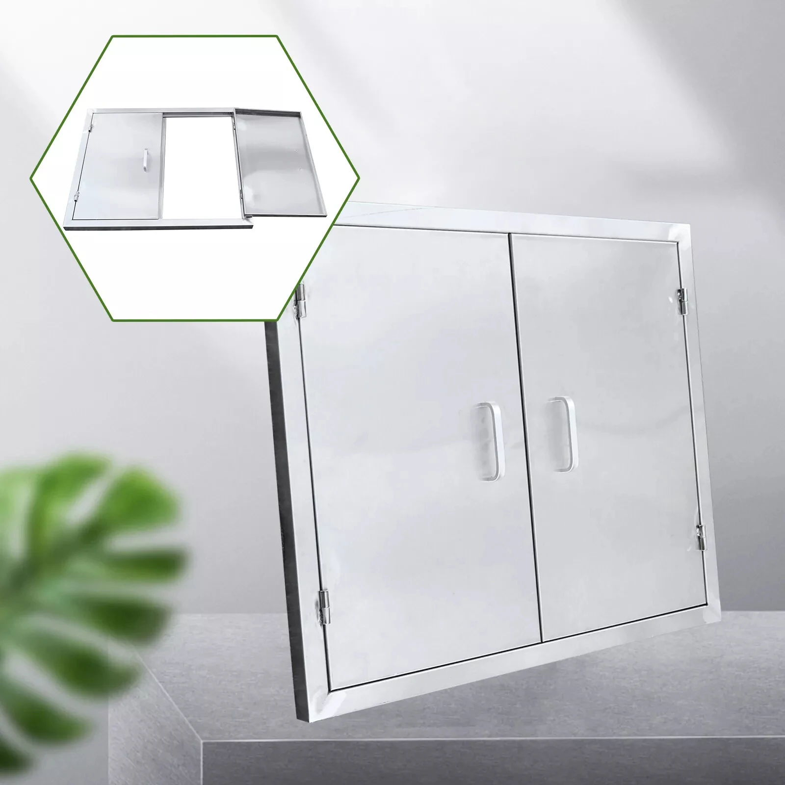 

Искусственная Кожа из нержавеющей стали с выдвижным ящиком для кухонных шкафов-уличные грили и барбекю