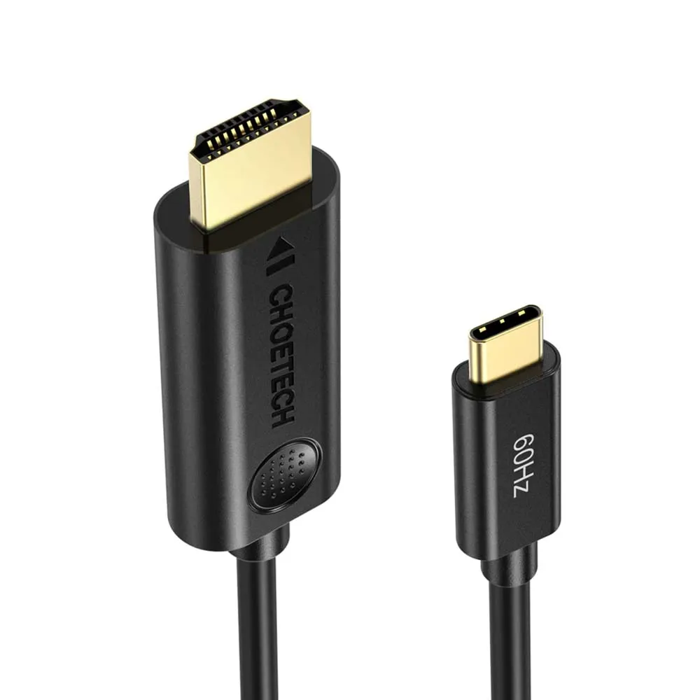 CHOETECH 1.8m/6ft USB-C to HDMI-Compatible Type C Cable for Macbook Pro iPad