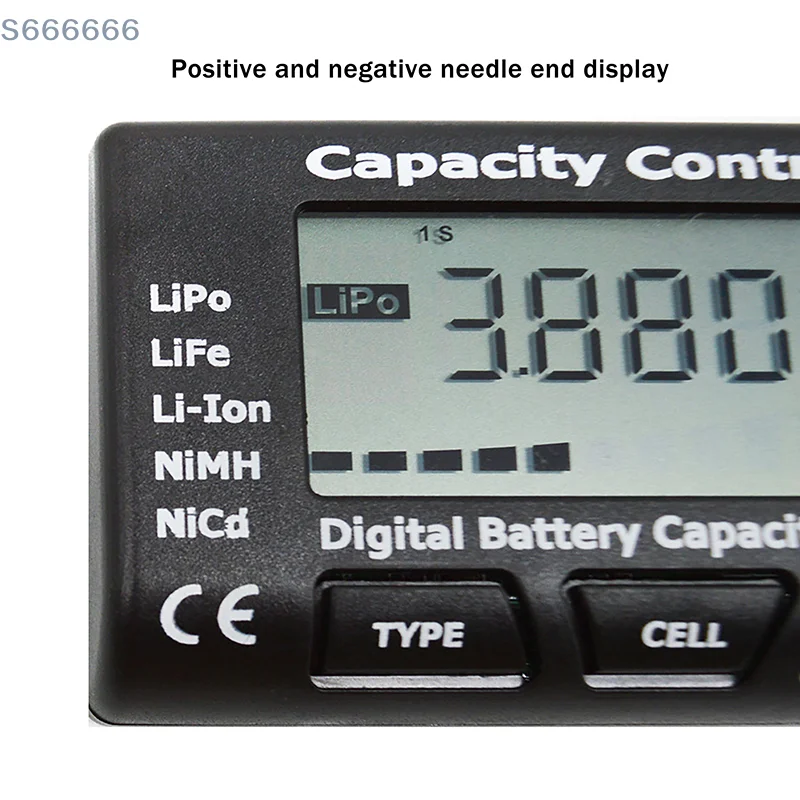 جهاز فحص طاقة البطارية الرقمي 7 في 1، وحدة تحكم واختبار لعدادات الخلايا LiPo، Life، Li-ion، NiMH، وNicd #4