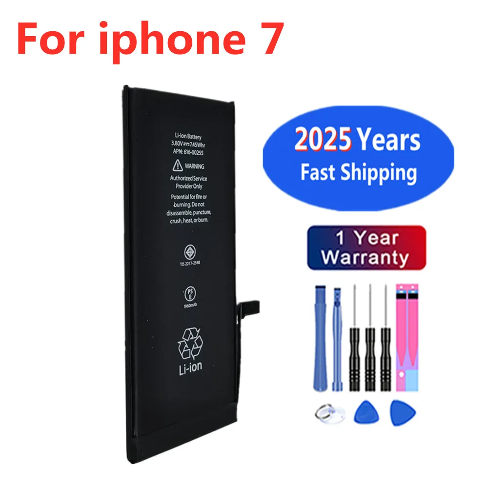 

Новый аккумулятор iphone7 емкостью 1960 мАч для телефона Apple iPhone 7 7G