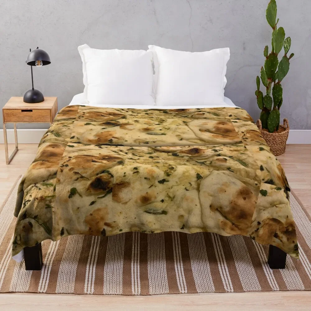 

Garlic Naan Throw Blanket Decorative Beds Thins Bed linens Blankets