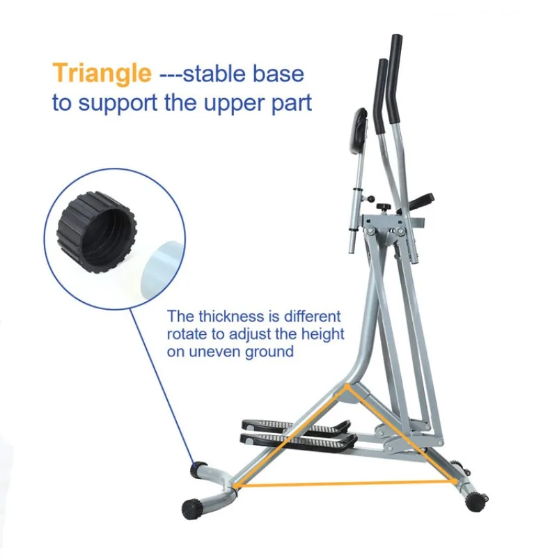 【2026】Home Use Sports Entertainment Elliptical Glider Fitness Trainer ABS/Steel/PP Material Air Walk Exercise Stepper Machine Fo - view 5