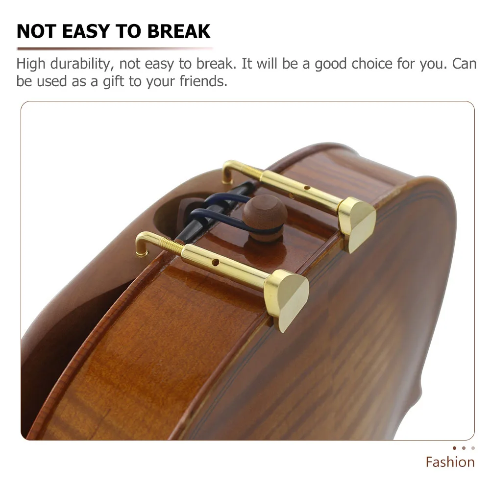 2 قطعة مسمار بقية الذقن فيولا المشبك أجزاء الكمان اكسسوارات Chinrest أداة مسامير DIY بها بنفسك المساعدين ملحقات الآلات الموسيقية