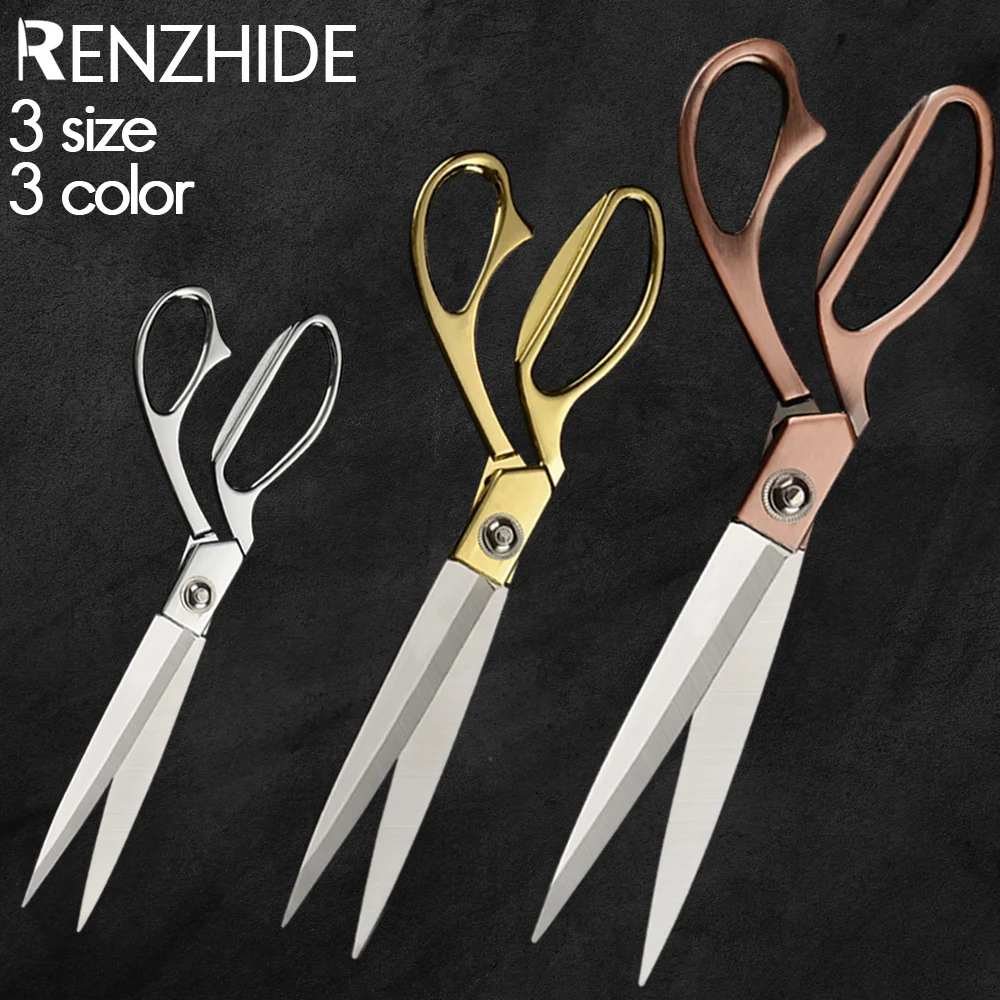 

RZD Stainless Steel Scissor BBQ Roast Meat Shears Professional Sewing Tailor Ultra Sharp Scissors Fabric Needlework Dressmaker