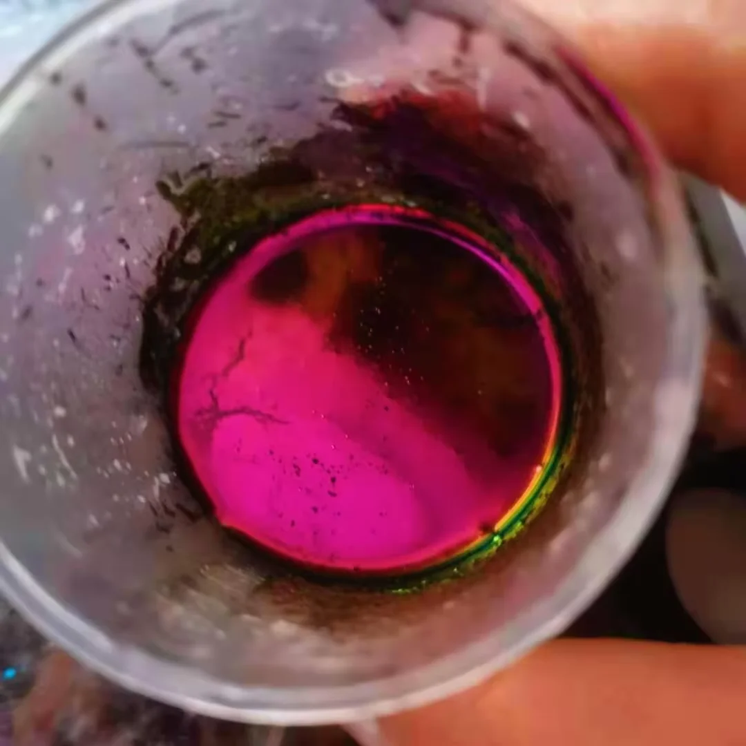 مسحوق صباغة تأثير الحرباء المتغير البصري الفائق للطلاء/الحبر/الحرف اليدوية ZPG