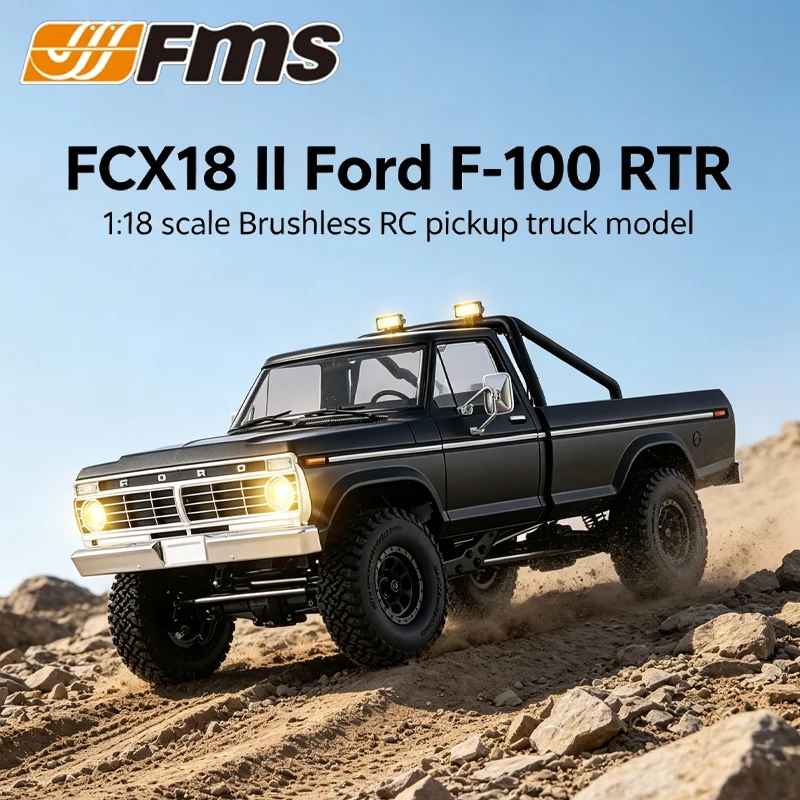Drone Bike Rc - Fms Fırçasız Fcx18 II F100 1:18
