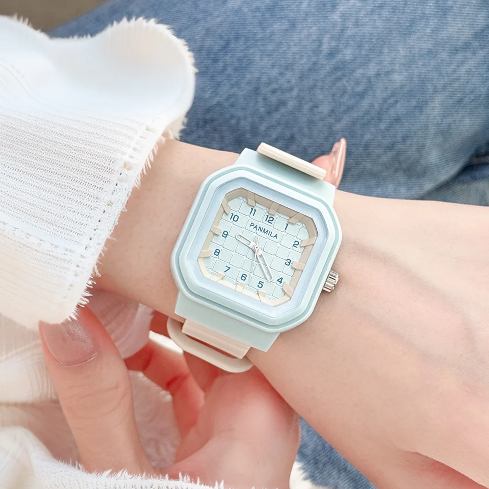 New Women'S Watch, Simple And Stylish, Perfect For Students And Young Women, With A High-Fashion, Preppy Look, New For 2026.