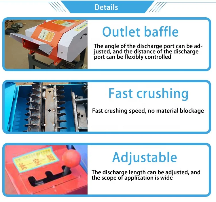 Straw Grass Cutter Crusher Corn Stalk Grinder Kneading Machine  Feed Processing Machines
