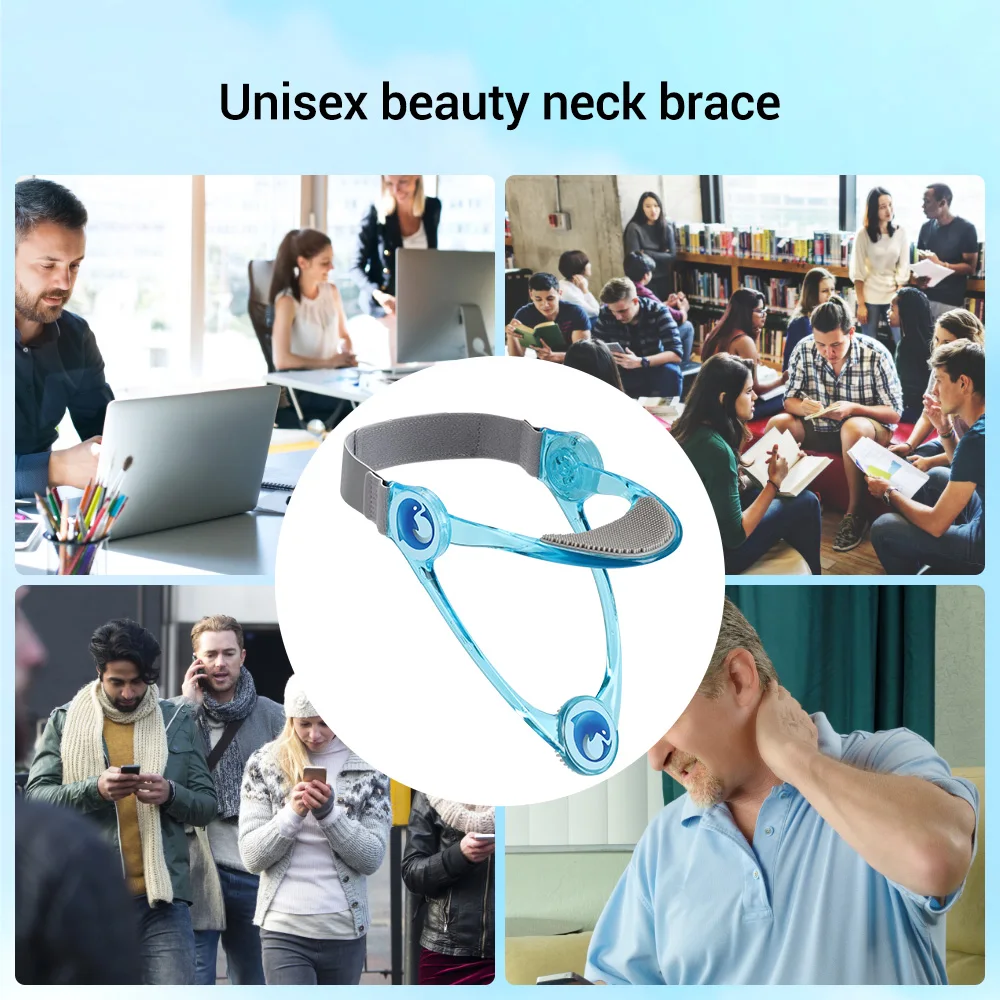 Lightweight NECK Helper Braces Cervical Traction Repair Neck Guard Corrector Guard Turtle Neck Fixed Supports Cervical Collar