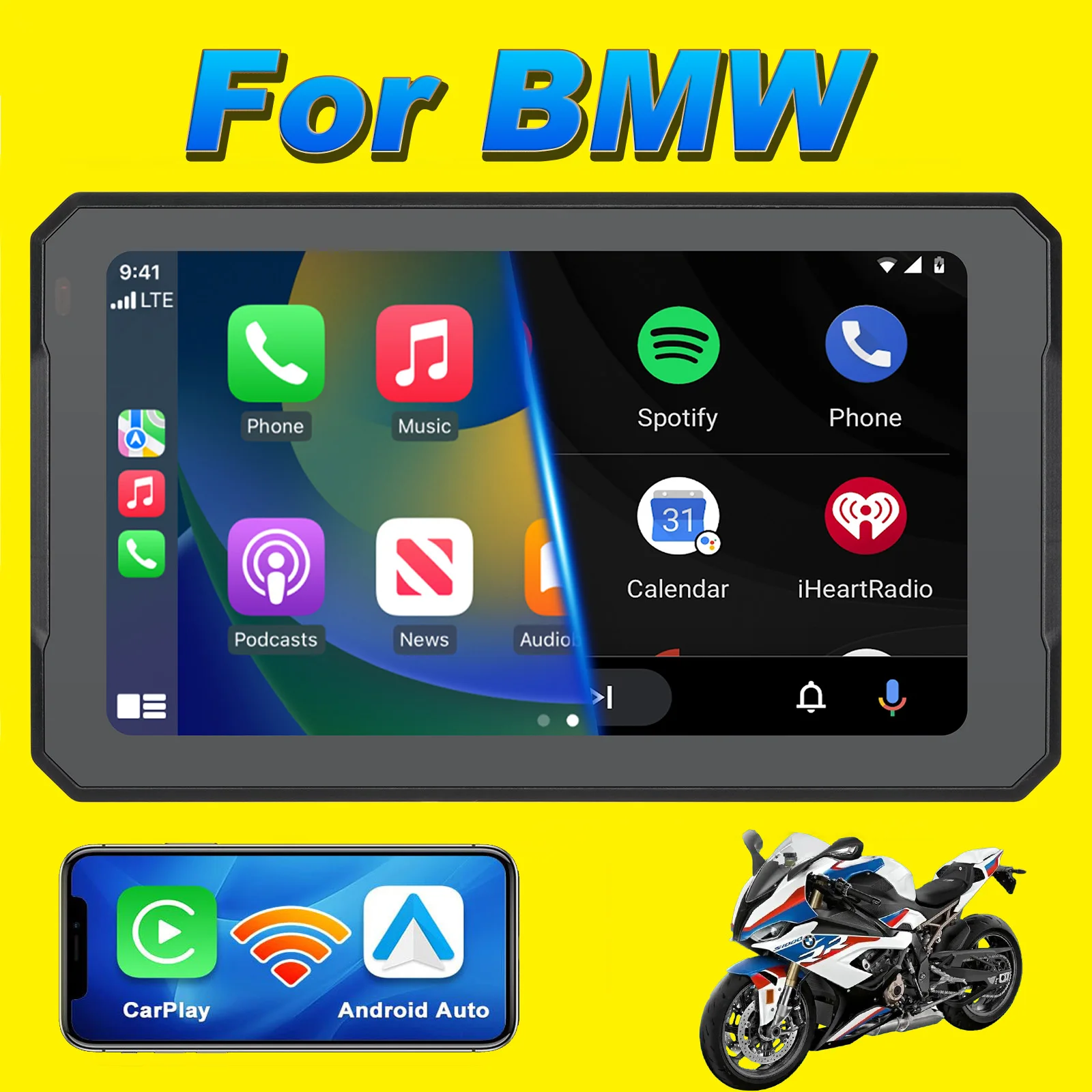 Рисунок 1 - 7 Inch Motorcycle for BMW Portable