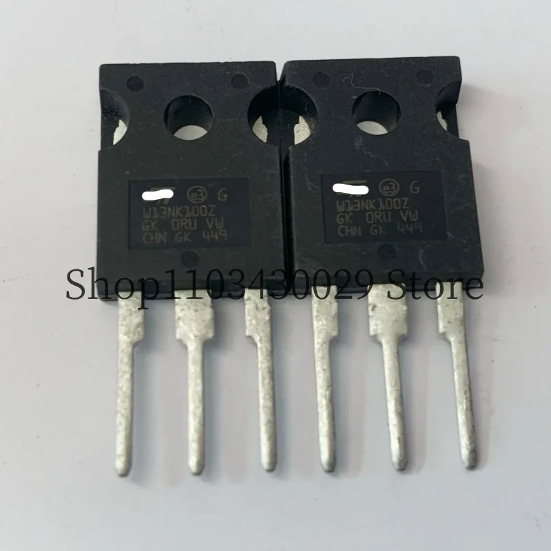 10Pcs New and Original STW13NK100Z W13NK100Z TO-247 13A 1000V MOSFET Field Effect Tube