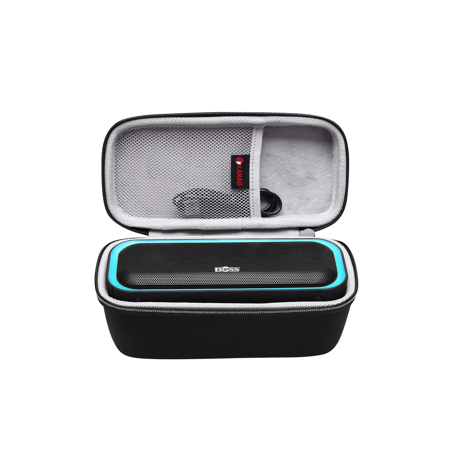 XANAD EVA Hard Case for DOSS SoundBox Pro Portable Wireless Bluetooth Speaker Protective Carrying Storage Bag(only case!!!)