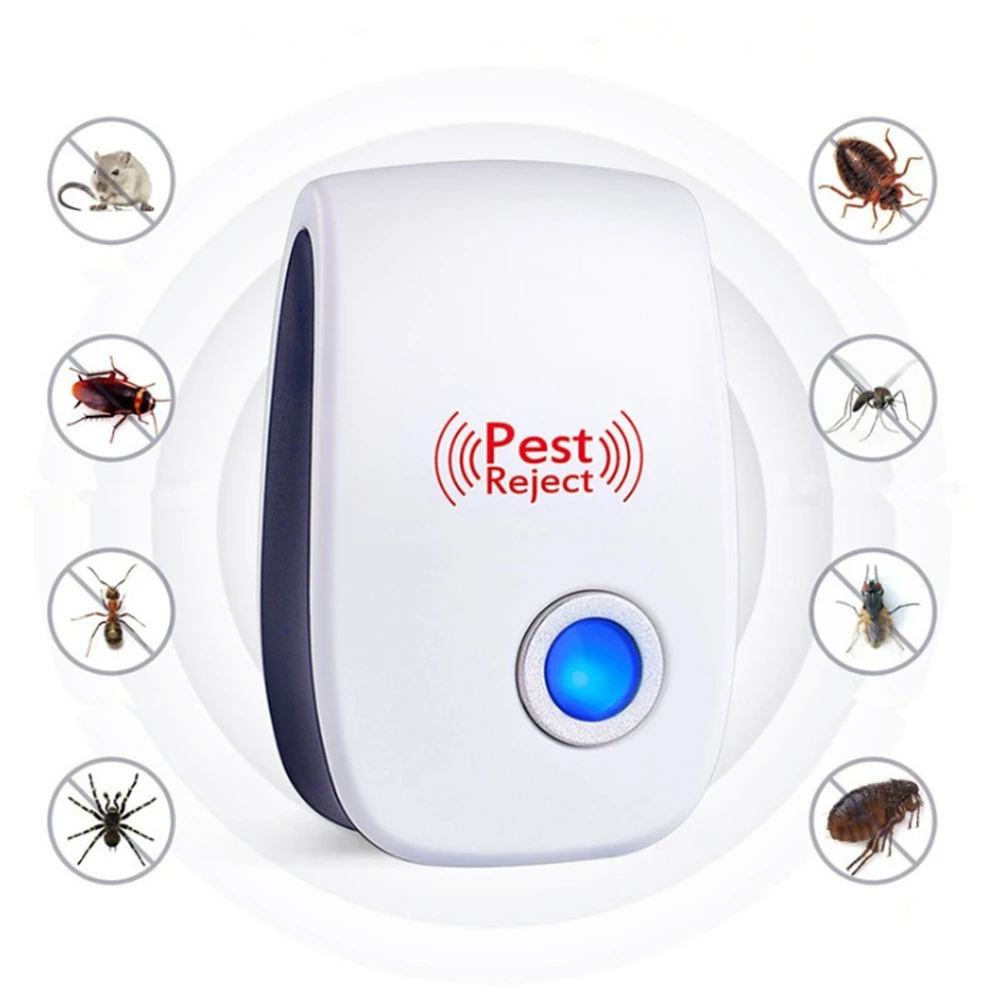 Ultrasonic Mosquito e repelente de insetos, Mouse Spider, Home Pest Control, seguro e silencioso