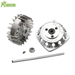 Alloy CNC Roto Starter of 23CC-58CC Normall Flywheel for 1/5 HPI ROFUN ROVAN KM BAJA 5B 5T 5SC Losi FG MCD GoPed RedCat Rc Parts