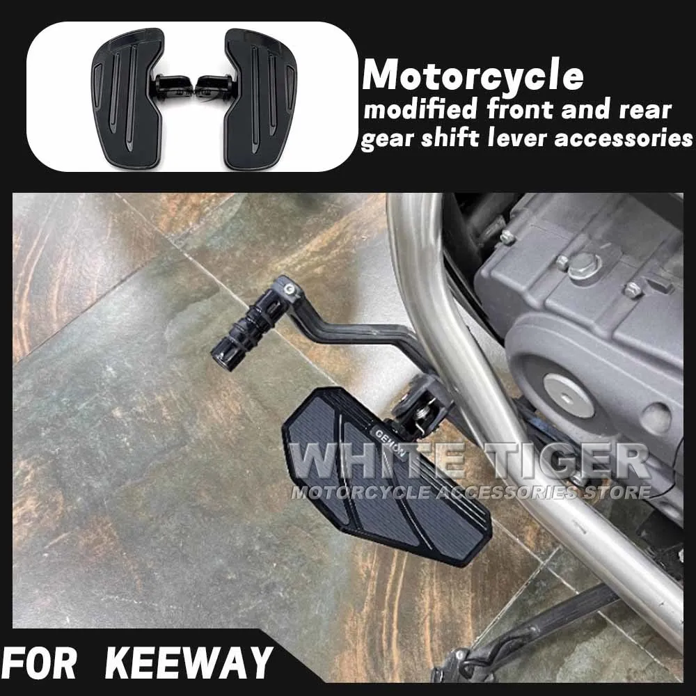 

Modification To Enlarge and Widen The Pedals Before and After The Gear Lever FOR Keeway Benda LFC 700 LFC-700 LFC700