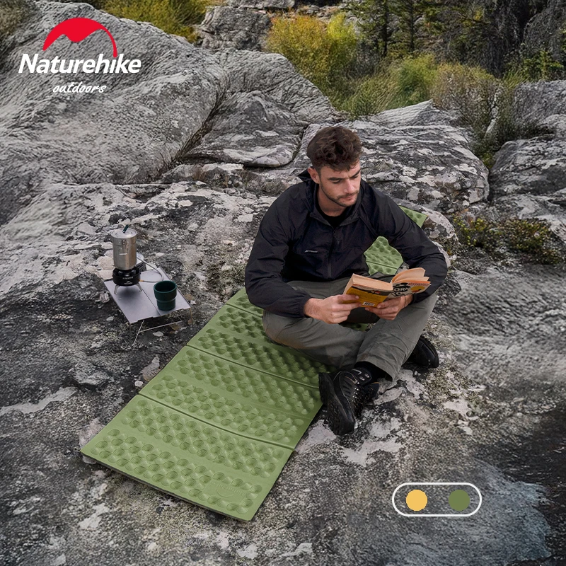 

Naturehike R3.0 Moisture Camping Mat Ultralight Folding Aluminum Film Sleeping Pad Trekking Foam Bed Mattress Waterproof Mat