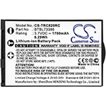 CS Replacement Battery for URC TRC-1080,TRC-820,RM-2,R100,MXHP-R500,MXHP-R700 PN:BTBL73386 1700mAh / 6.29Wh