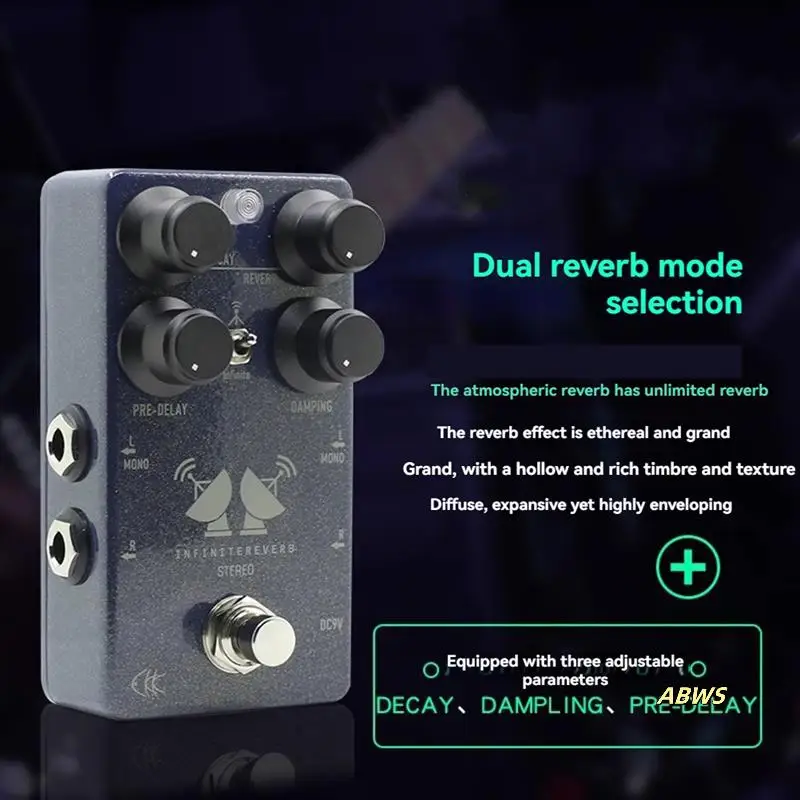 STEREO Noise Gate Channel Preamp/Overdrive/Distortion педаль гитарный бас-эффект педаль