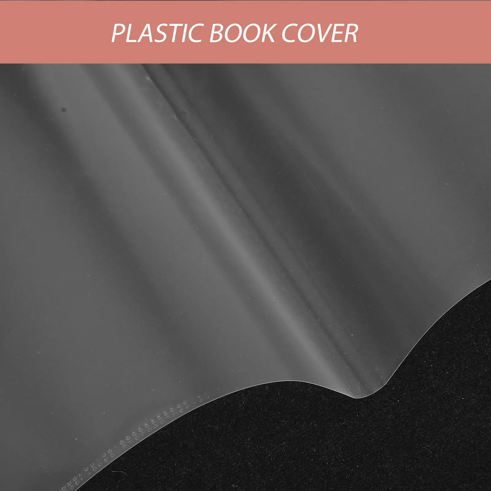 20 Pcs Book Wrap Clear Plastic Cover for Books Soft Protector Polyester Wrapping Film Transparent Exercise Sleeve