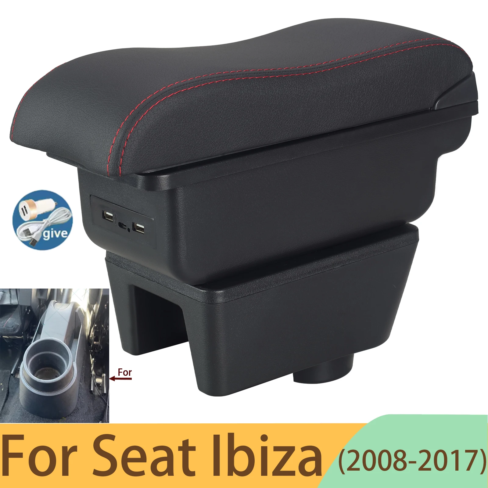 For Seat Ibiza Armr…