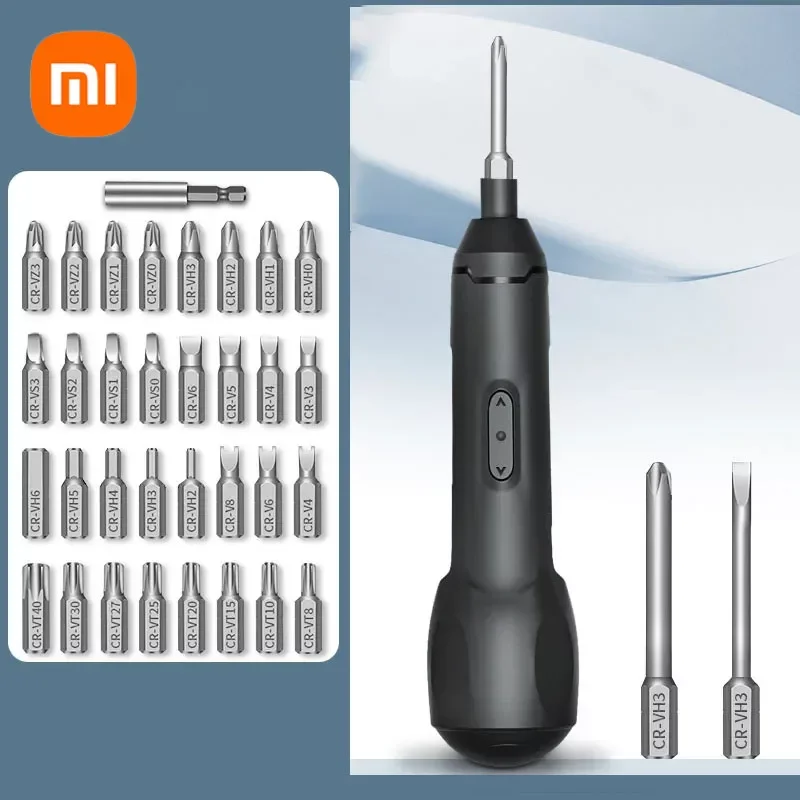 

XIAOMI Electric Screwdriver Rechargeable Mini Home Set Screwdriver Driver Multifunction Cordless Electric Screwdrivers Hand Tool