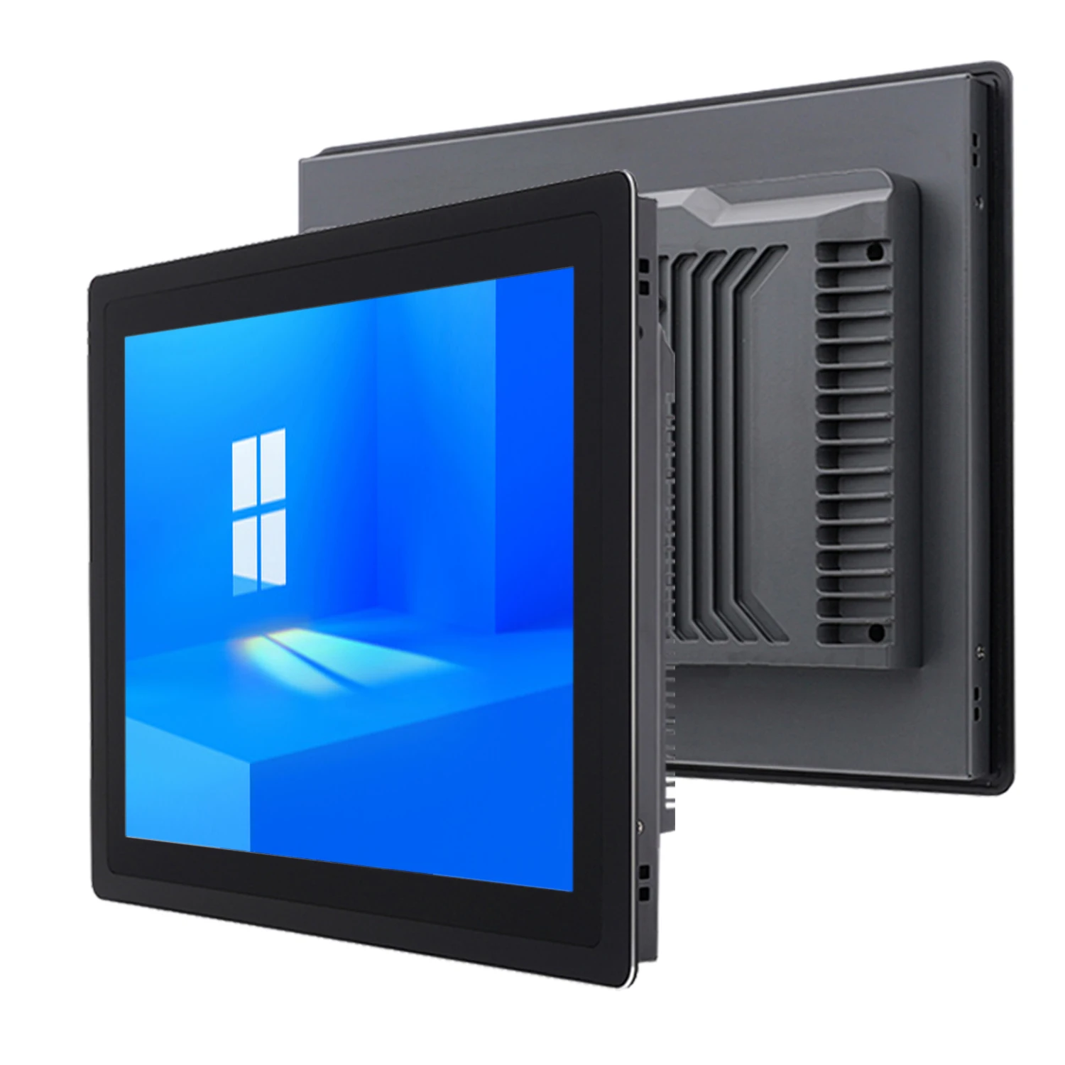 10 12 15 inch industrial computer all in one pc with capacitive touch screen panel pc built-in wifi com win10 pro 1024x768
