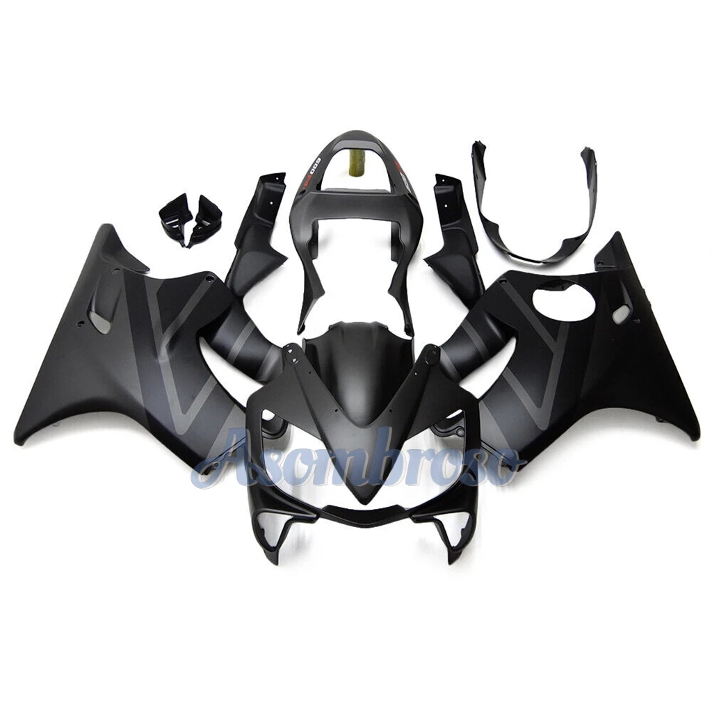 Perfect Fit Fairing Kit For CBR 600 F4I 2001 2002 2003 Fairings CBR600F4I 01 02 03 Matte Black